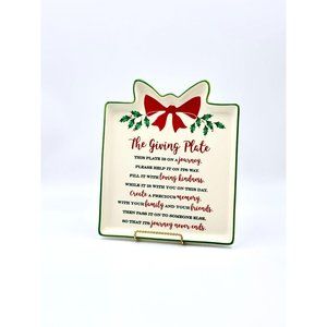LENOX Hosting The Holidays Giving Plate